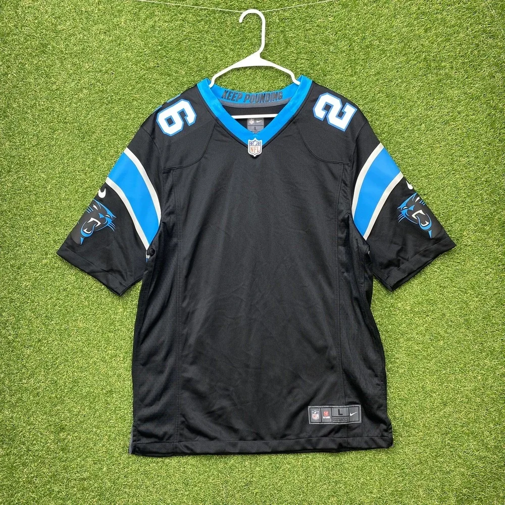 Donte Jackson Carolina Panthers Nike Jersey Mens Large NFL Players On Field #26